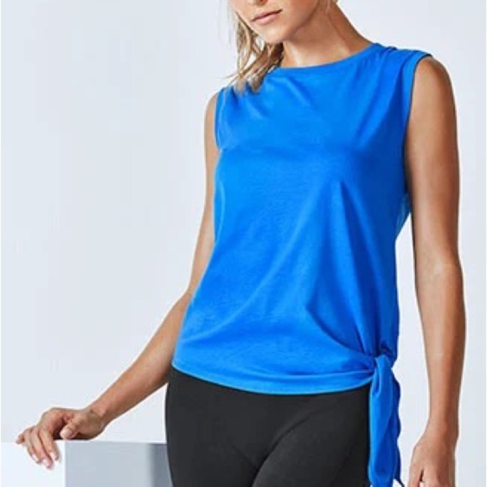Fabletics Rachelle Side Tie Muscle Workout Tank Size XS
